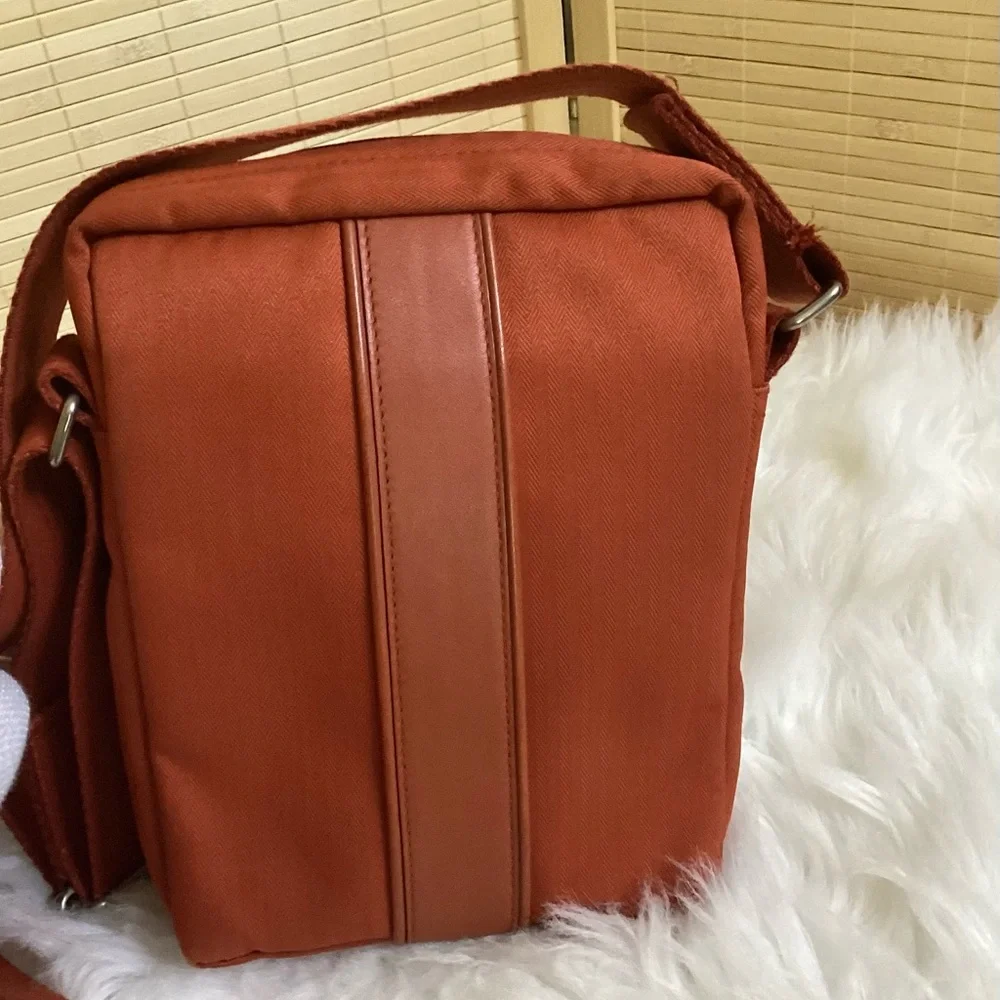 Hermes Acapulco Toile Chevron Shoulder Bag